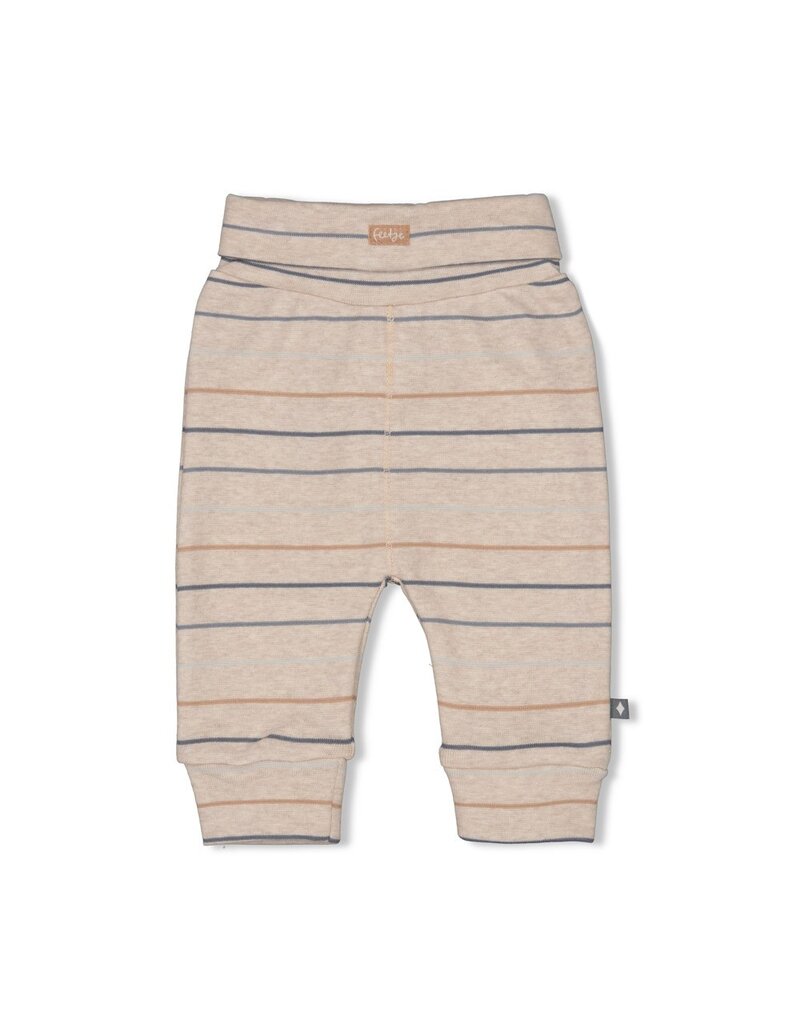 Feetje Baby Feetje Jongen - Broekgestreept - Howdy - Taupe Melange - 52202402