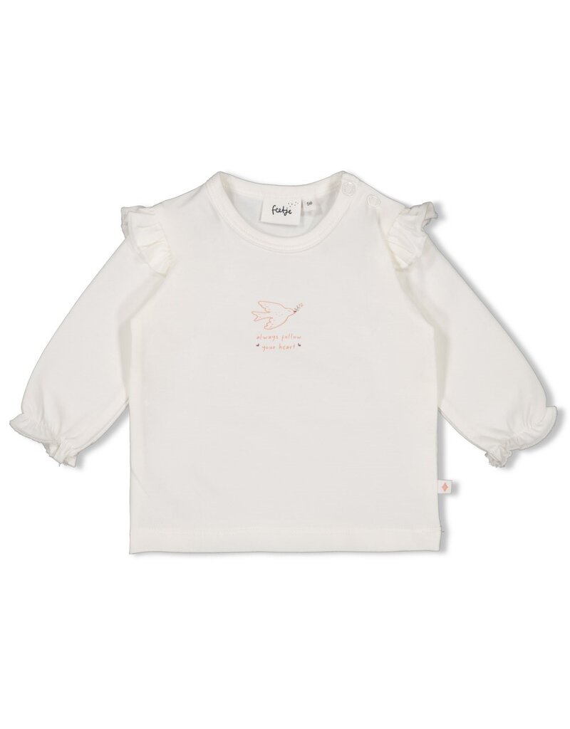 Feetje Baby Feetje Meisje - Shirt - Morning Sun - Offwhite - 51602600