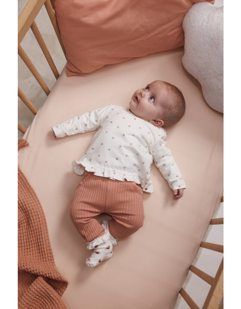 Feetje Baby Feetje Meisje - Broek Ajour Rib - Morning Sun - Roze - 52202398