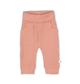 Feetje Baby Feetje Meisje - Broek Ajour Rib - Morning Sun - Roze