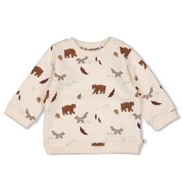 Feetje Baby Feetje Jongen - Sweater AOP - Wild World - Offwhite
