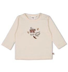 Feetje Baby Feetje Jongen - Shirt - Wild World - Offwhite