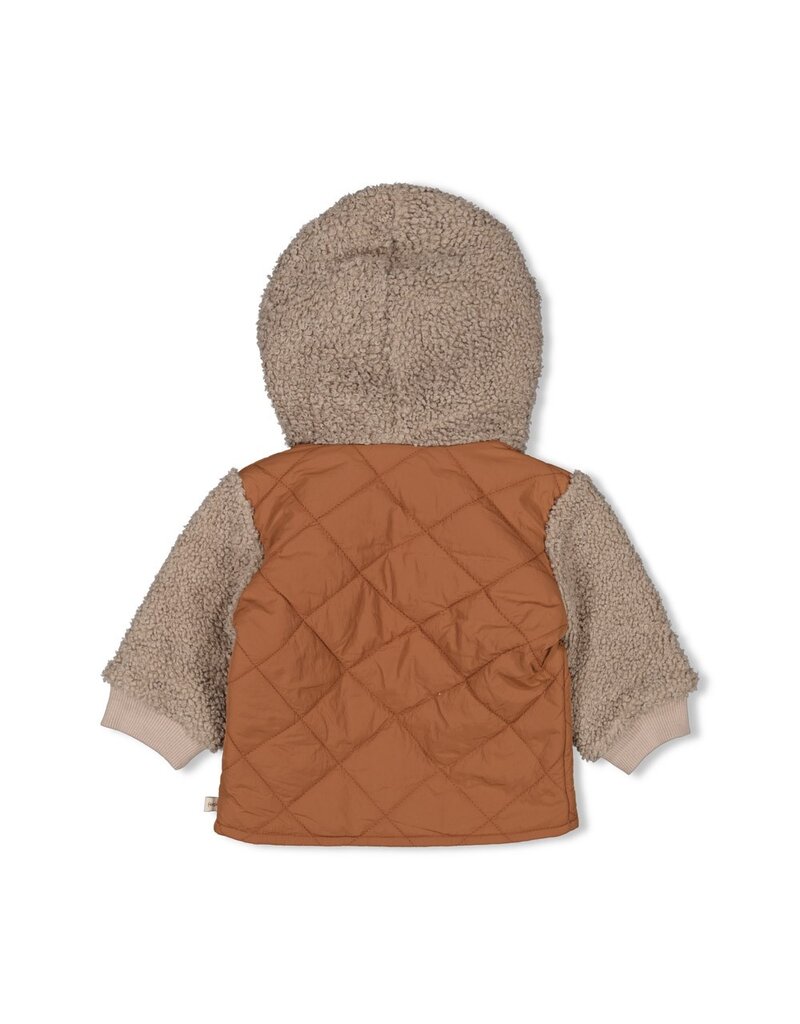 Feetje Baby Feetje Jongen - Boucle Jasje - Wild World - Bruin - 51800356