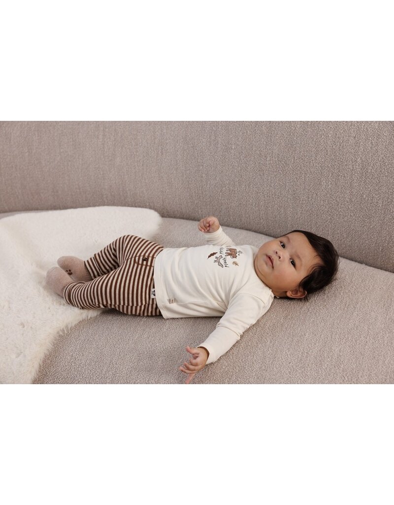 Feetje Baby Feetje Jongen - Broek gestreept - Wild World - Bruin - 52202420