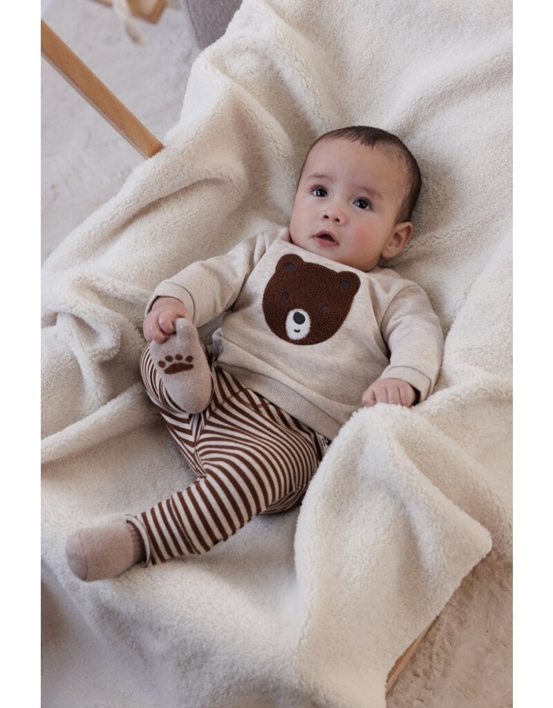Feetje Baby Feetje Jongen - Broek gestreept - Wild World - Bruin - 52202420
