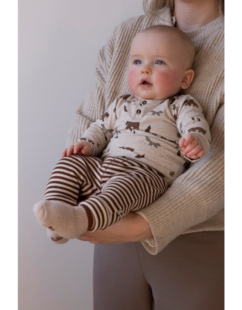 Feetje Baby Feetje Jongen - Broek gestreept - Wild World - Bruin - 52202420