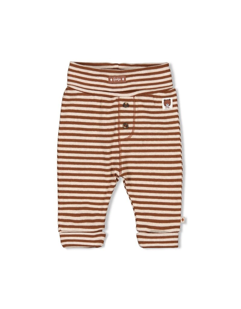 Feetje Baby Feetje Jongen - Broek gestreept - Wild World - Bruin - 52202420