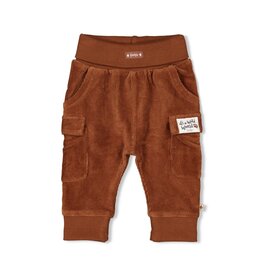 Feetje Baby Feetje Jongen - Broek Velours rib - Wild World - Bruin