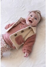 Feetje Baby Feetje Meisje - Jasje Boucle - Woodland Bloom - Offwhite - 51300534
