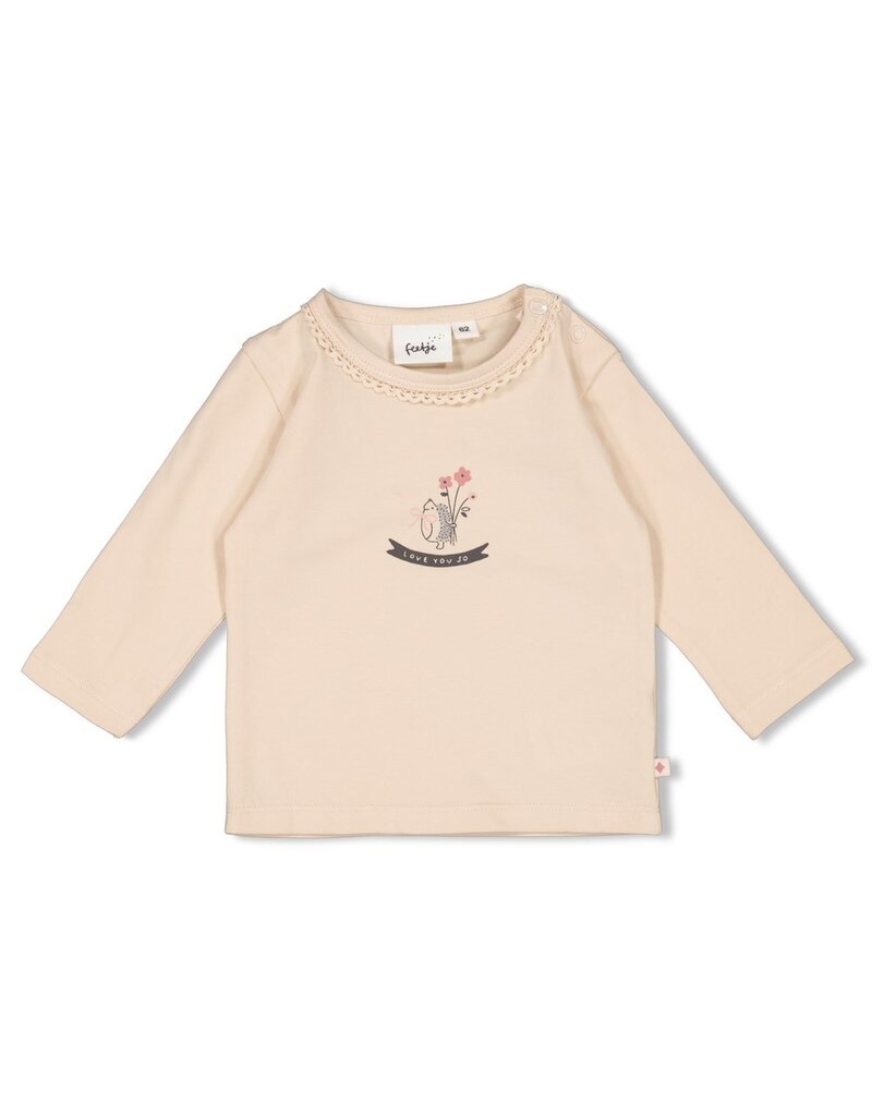 Feetje Baby Feetje Meisje - Shirt- Woodland Bloom - Offwhite - 51602608