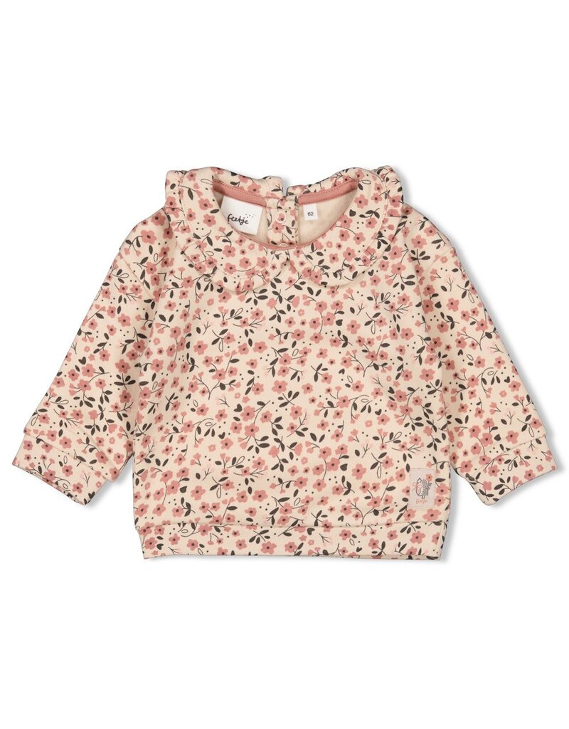 Feetje Baby Feetje Meisje - Sweater AOP- Woodland Bloom - Offwhite - 551602609