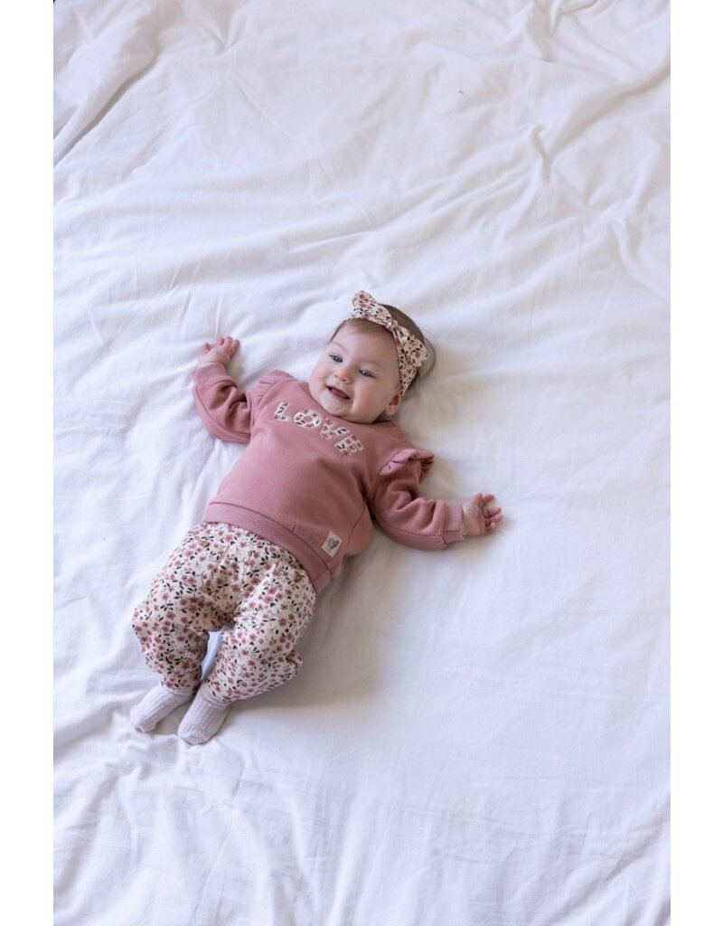 Feetje Baby Feetje Meisje - Sweater - Woodland Bloom - Mauve - 51602610