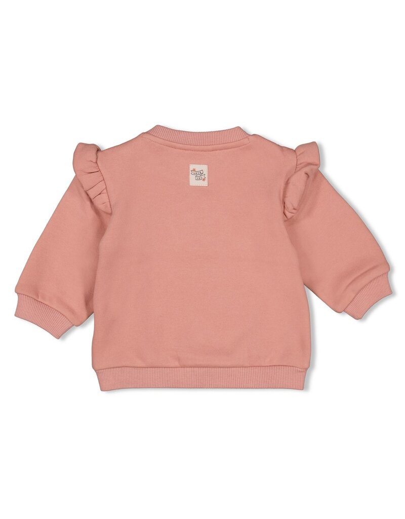 Feetje Baby Feetje Meisje - Sweater - Woodland Bloom - Mauve - 51602610