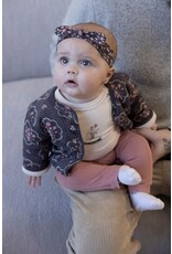 Feetje Baby Feetje  Legging pointelle rib - Woodland Bloom - Mauve - 52202403