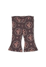Feetje Baby Feetje Meisje - Flare Broek AOP - Woodland Bloom - grijs - 52202407