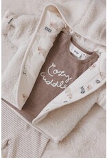 Feetje Baby Feetje Shirt met tekst print - Sleepy Sheepy - bruin - 51602566