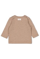 Feetje Baby Feetje Shirt met tekst print - Sleepy Sheepy - bruin - 51602566