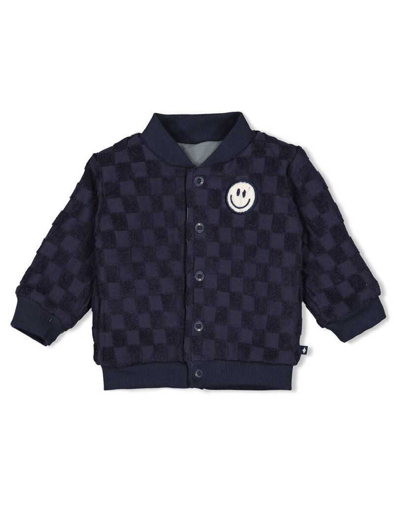 Feetje Baby Feetje Jongen - Omkeerbaar Jasje - Let's Go - petrol - 51300527