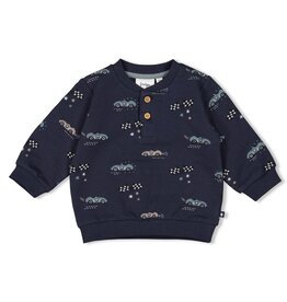 Feetje Baby Feetje Jongen - Sweater AOP - Let's Go - Marine