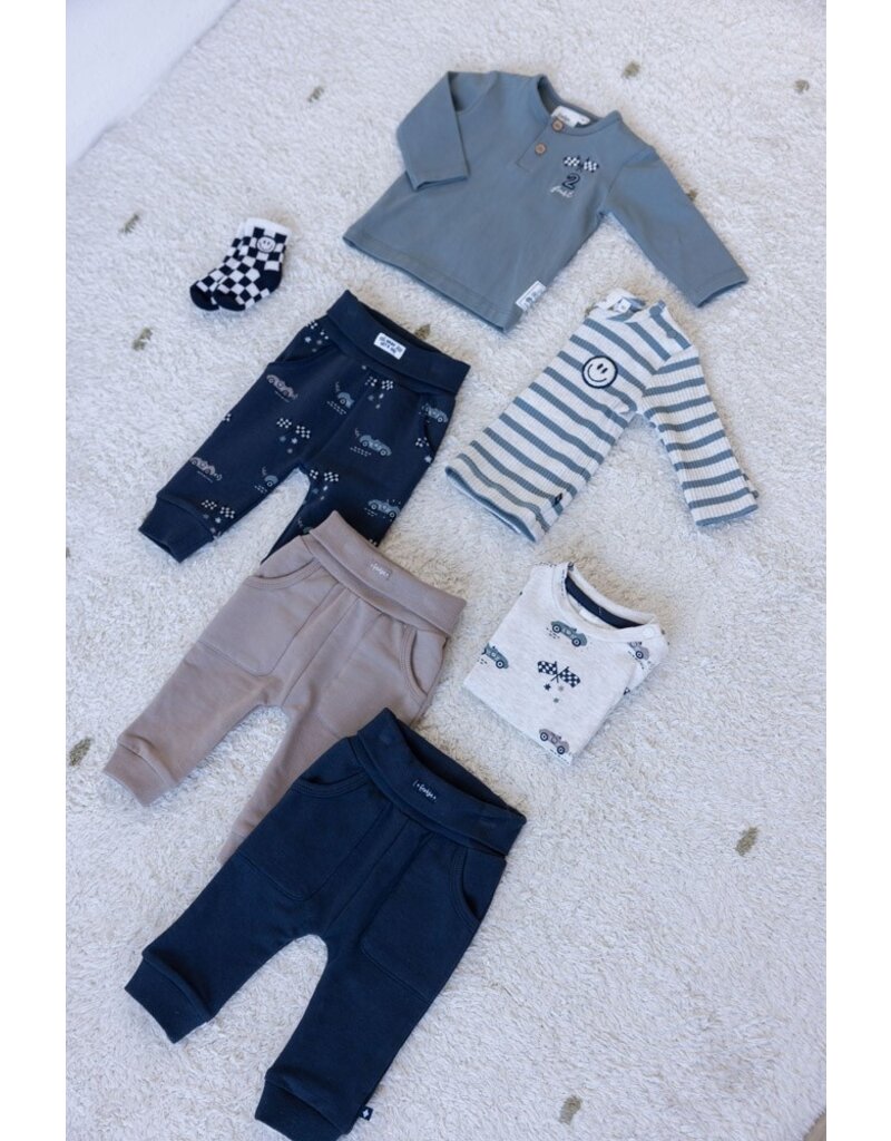 Feetje Baby Feetje Jongen - Shirt - Let's Go - Petrol - 51602577