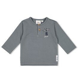 Feetje Baby Feetje Jongen - Shirt - Let's Go - Petrol