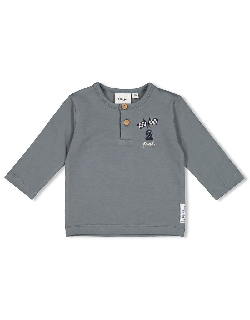 Feetje Baby Feetje Jongen - Shirt - Let's Go - Petrol - 51602577