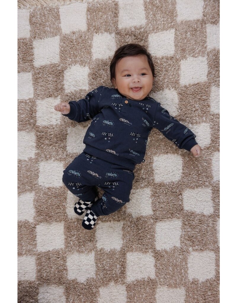 Feetje Baby Feetje Jongen - Broek AOP - Let's Go - Marine blauw - 52202380