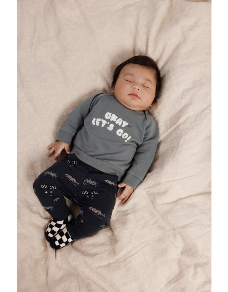 Feetje Baby Feetje Jongen - Broek AOP - Let's Go - Marine blauw - 52202380