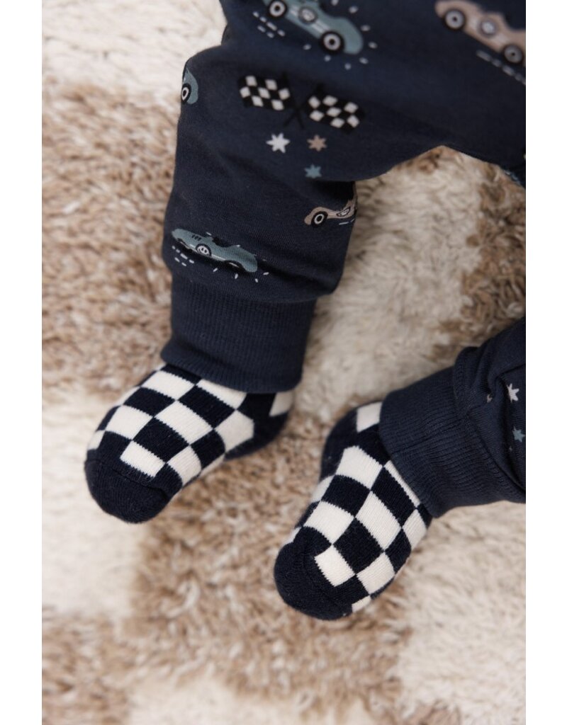 Feetje Baby Feetje Jongen -Sokken AOP - Let's Go - Marine blauw - 50400335