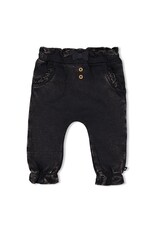 Feetje Baby Feetje Meisje - Broek ruches jogg denim - antraciet - 52202454