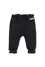 Feetje Baby Feetje Meisje - Broek ruches jogg denim - antraciet - 52202454