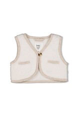 Feetje Baby Feetje Teddy gilet - Dear Autumn - Offwhite - 51200035
