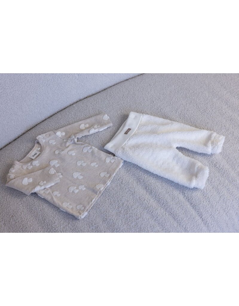 Feetje Baby Feetje Shirt AOP - Dear Autumn - Taupe melee - 51602562