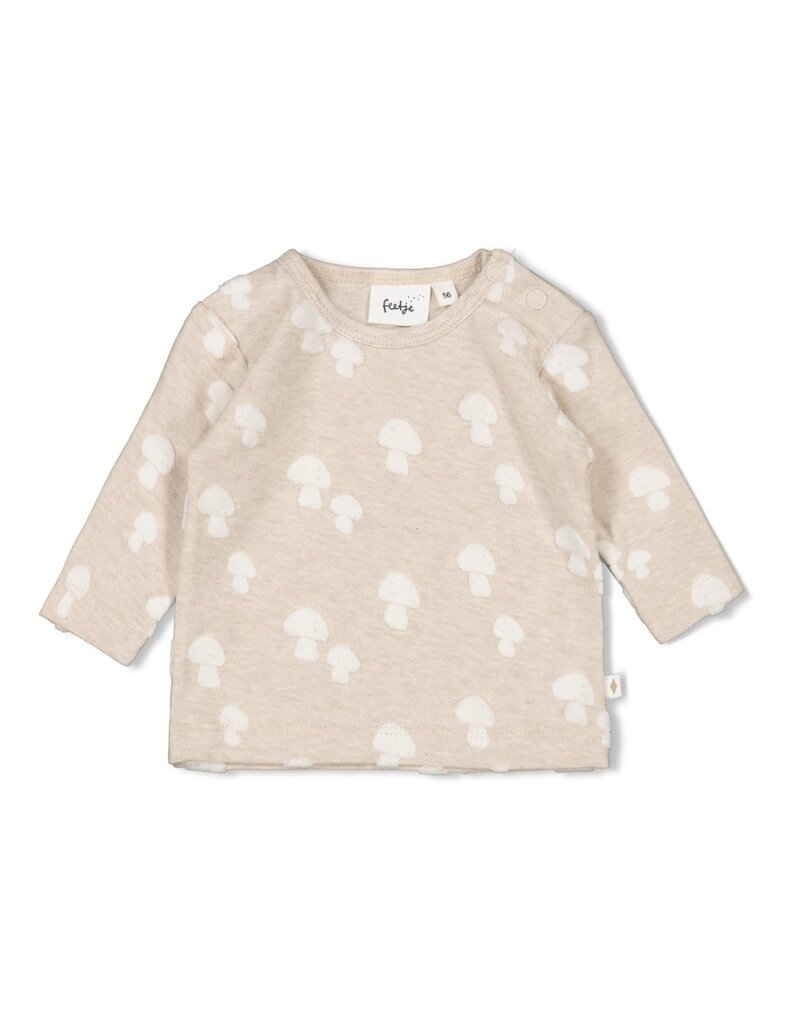 Feetje Baby Feetje Shirt AOP - Dear Autumn - Taupe melee - 51602562