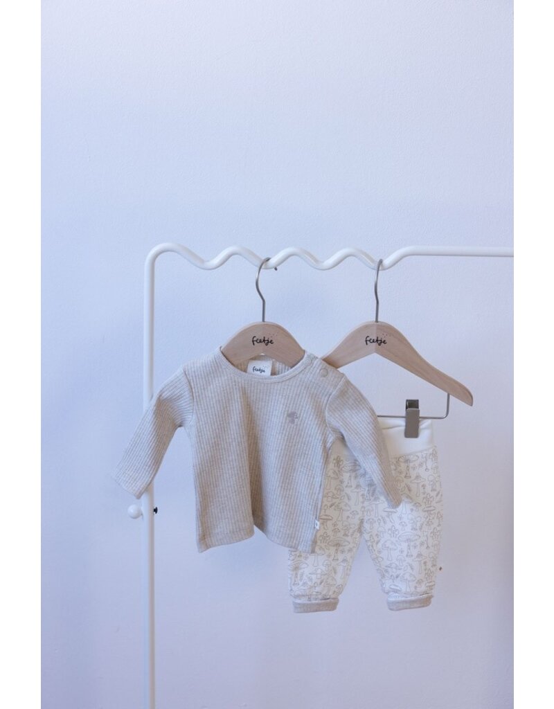 Feetje Baby Feetje Shirt Rib - Dear Autumn - Taupe Melee - 51602564