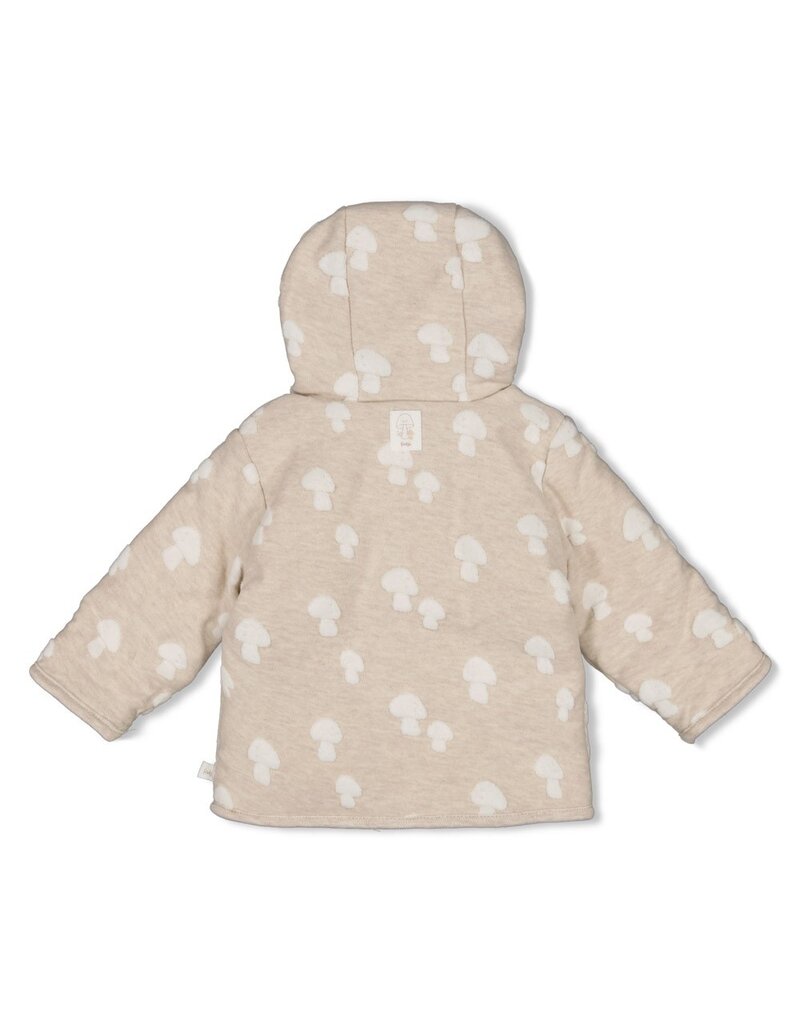 Feetje Baby Feetje Omkeerbaar Jasje - Dear Autumn - Taupe Melee - 51800349