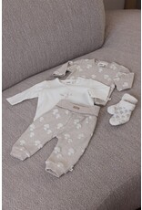 Feetje Baby Feetje Broek AOP - Dear Autumn - Taupe melee - 52202369