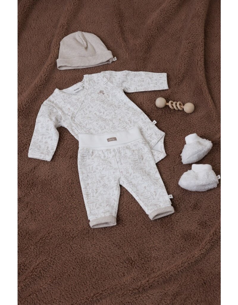 Feetje Baby Feetje baby slofjes Teddy - Dear Autumn - Offwhite - 52900053