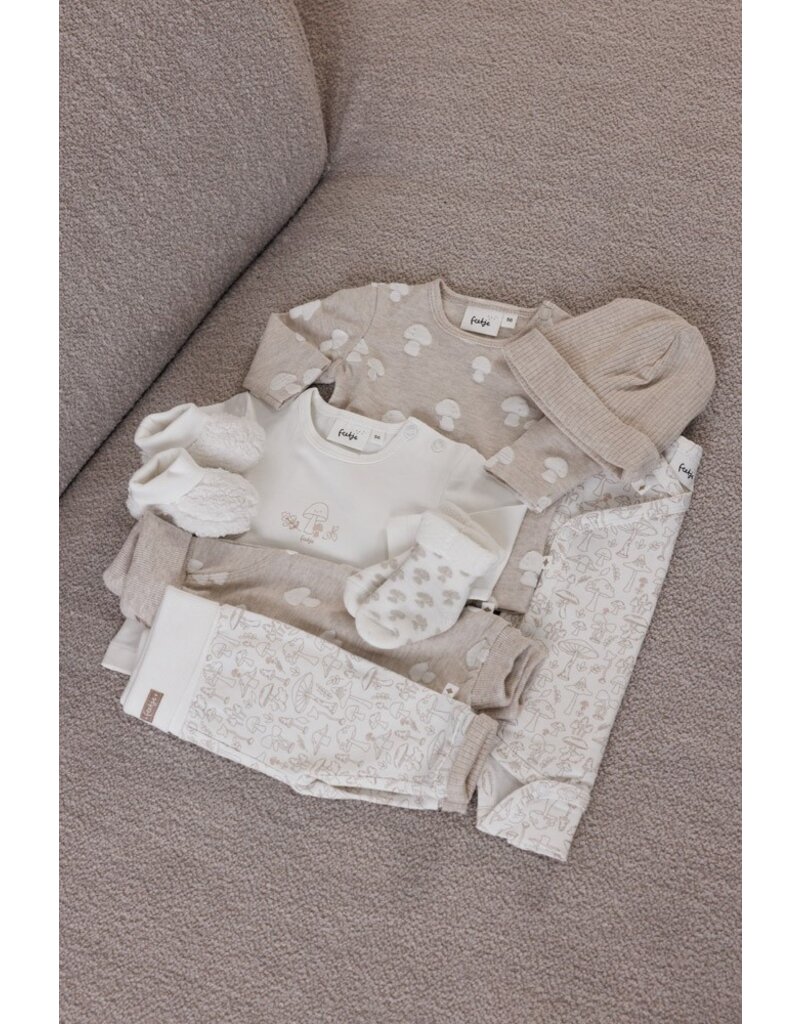 Feetje Baby Feetje baby slofjes Teddy - Dear Autumn - Offwhite - 52900053