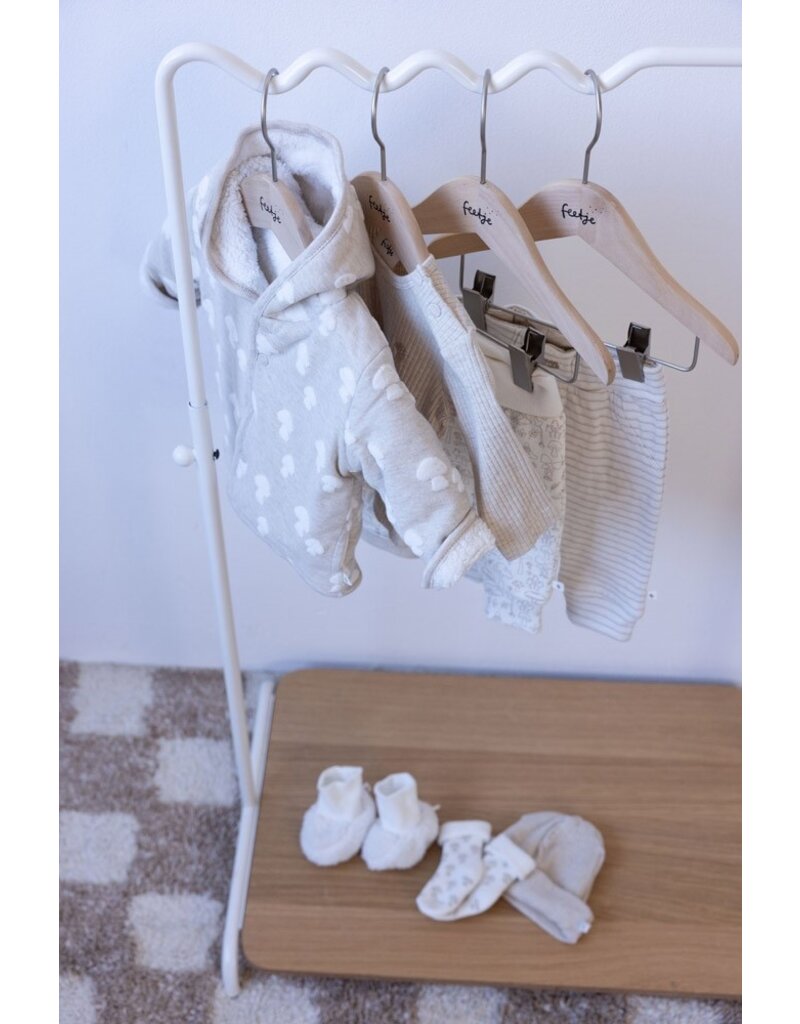 Feetje Baby Feetje baby slofjes Teddy - Dear Autumn - Offwhite - 52900053