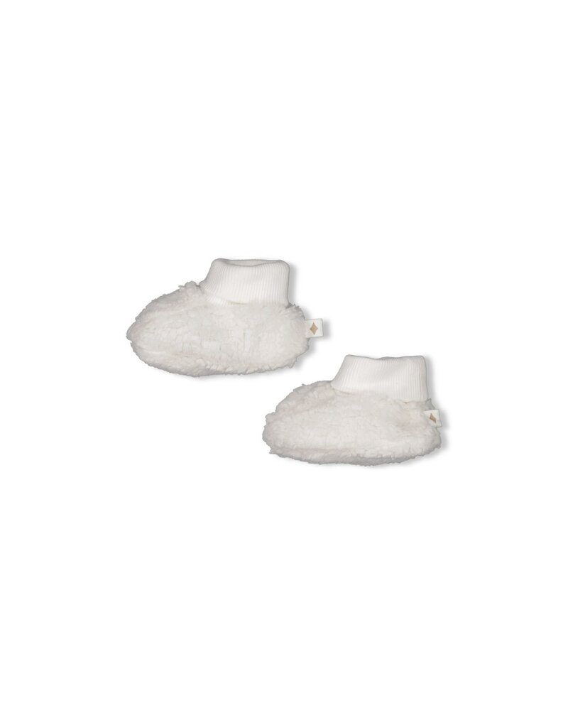 Feetje Baby Feetje baby slofjes Teddy - Dear Autumn - Offwhite - 52900053