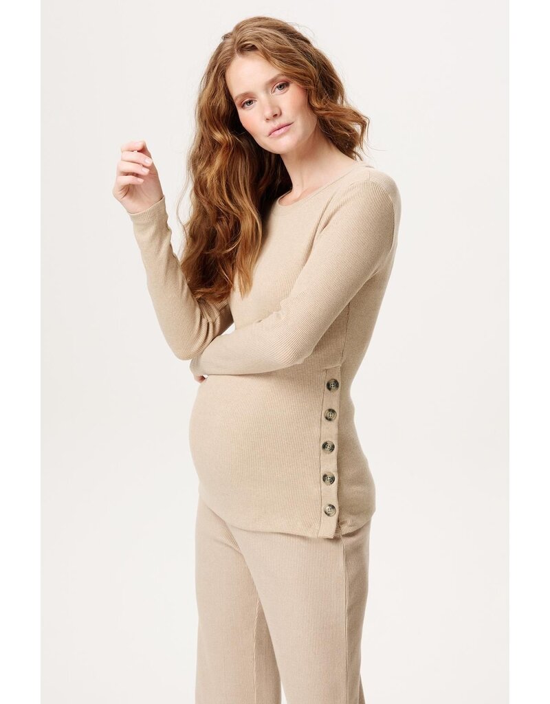 Noppies Noppies Voedingsshirt Aarhus - White Pepper - 5060010 P427