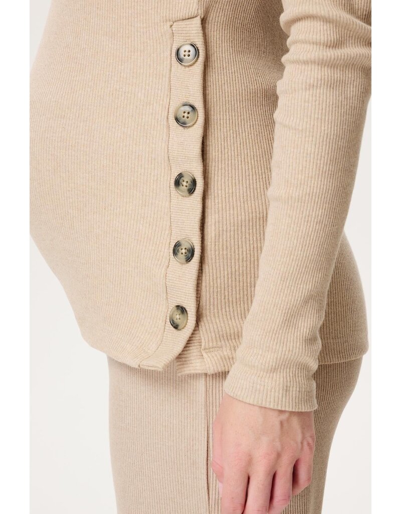 Noppies Noppies Voedingsshirt Aarhus - White Pepper - 5060010 P427
