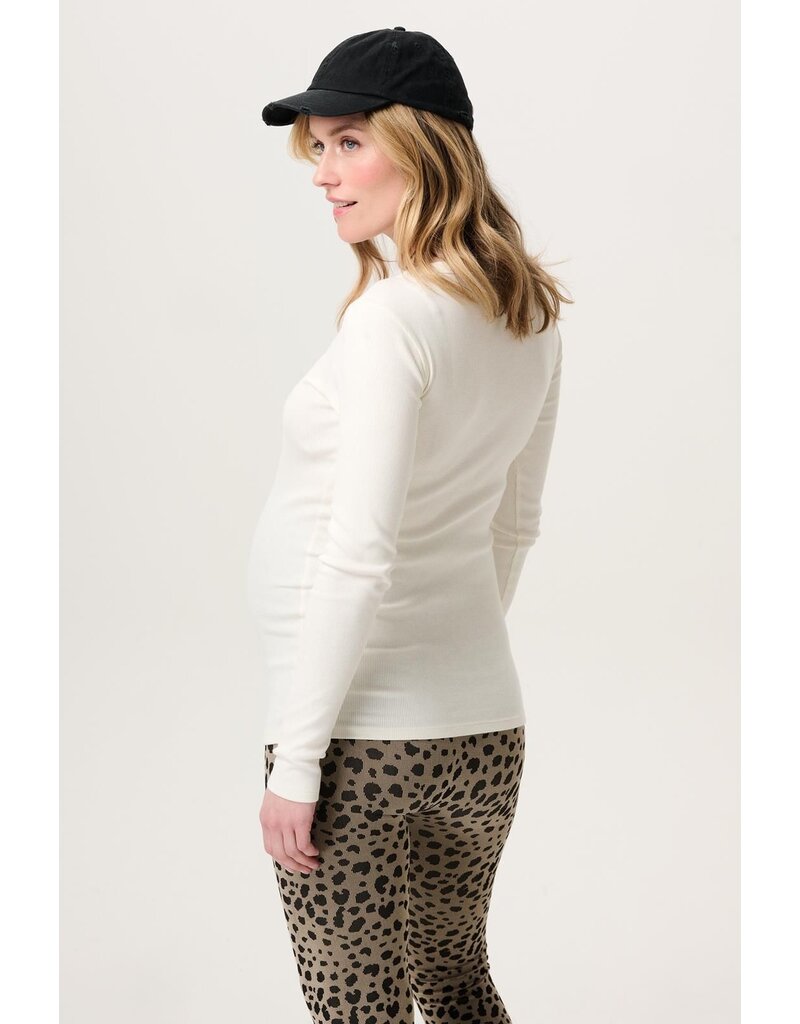 Noppies Noppies Zwangerschap & voedingsshirt Odense white - 5060012 N148