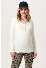 Noppies Noppies Zwangerschap & voedingsshirt Odense white - 5060012 N148