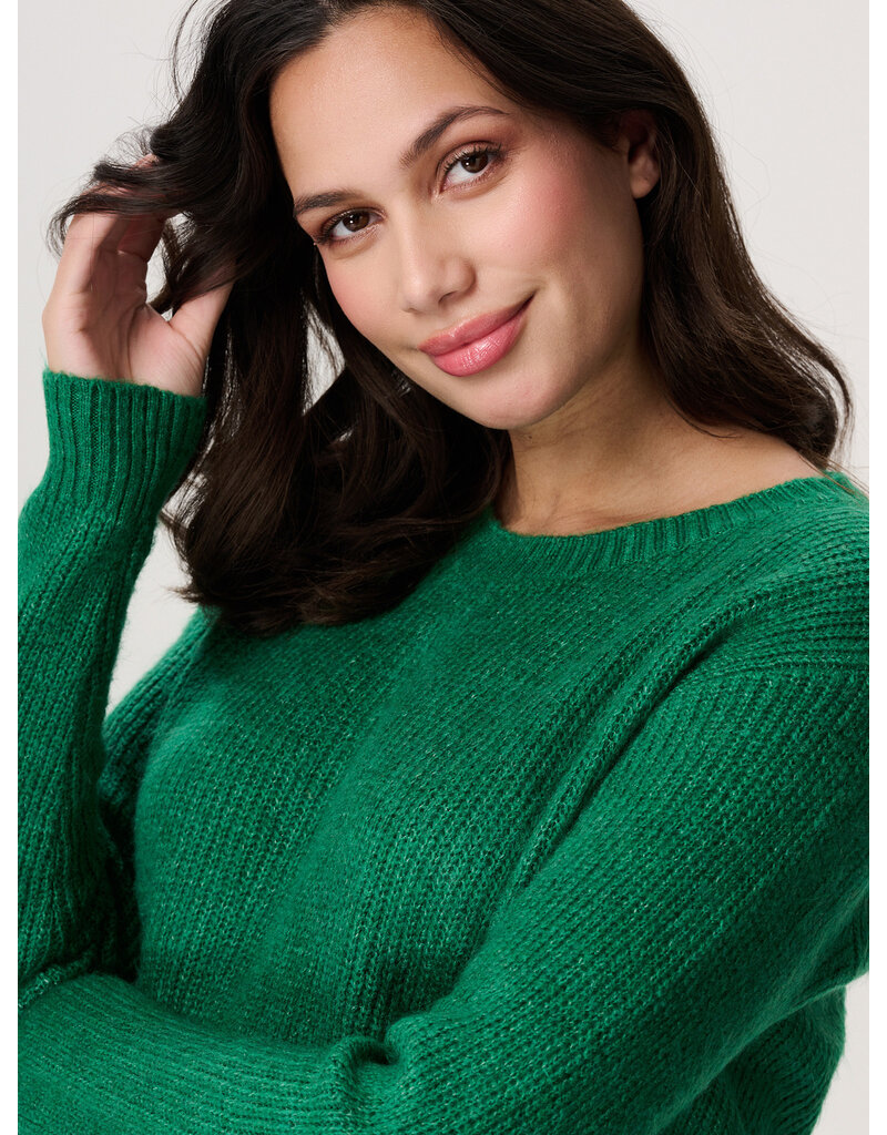 Noppies Noppies Trui Greve cropped - Bosphorus groen- 5060210 N218
