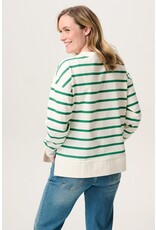 Noppies Noppies Sweater Pepe - gestreept groen- 5060211 N392