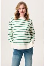 Noppies Noppies Sweater Pepe - gestreept groen- 5060211 N392