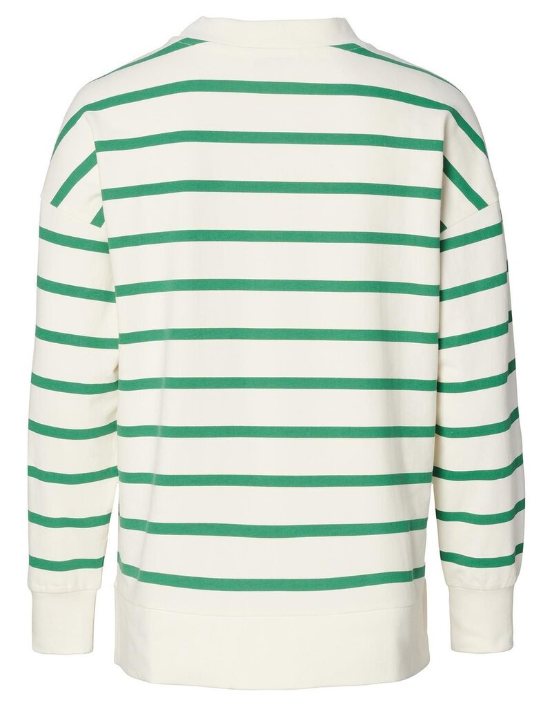 Noppies Noppies Sweater Pepe - gestreept groen- 5060211 N392