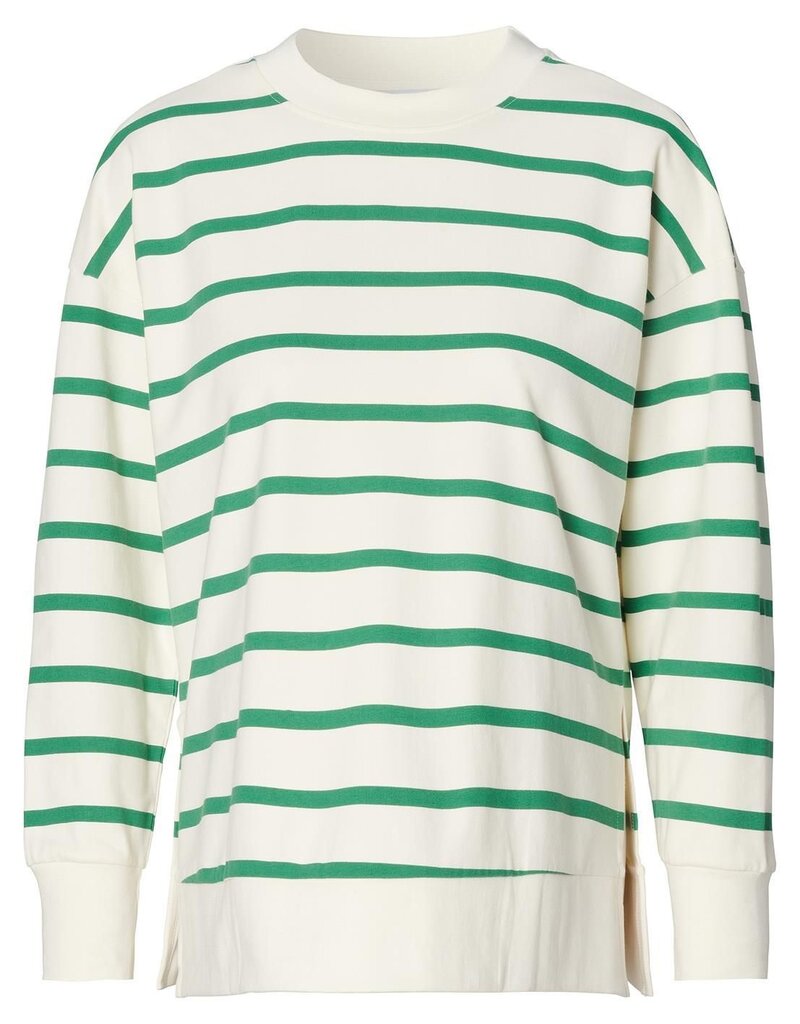 Noppies Noppies Sweater Pepe - gestreept groen- 5060211 N392